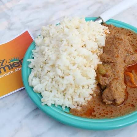 Riz sauce arachide